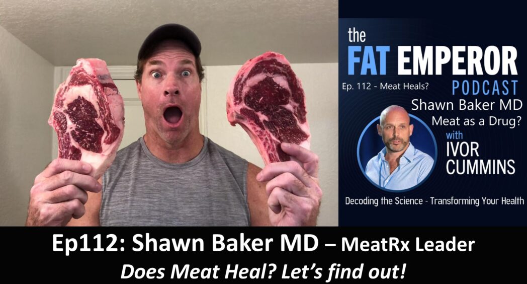Ep112 Does Meat Heal? We check in with Shawn Baker MD to find out